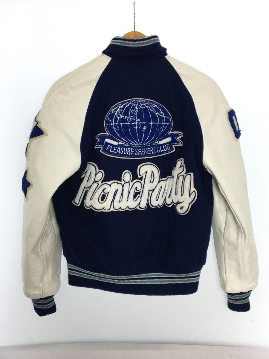 Other Brands Stadium Jacket CATCHBALL Patch Blue White 38 Other Brands Stadium Jacket CATCHBALL Patch Blue White 38