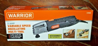 2 Amp Variable Speed Oscillating Multi-Tool -Corded- Item #57808
