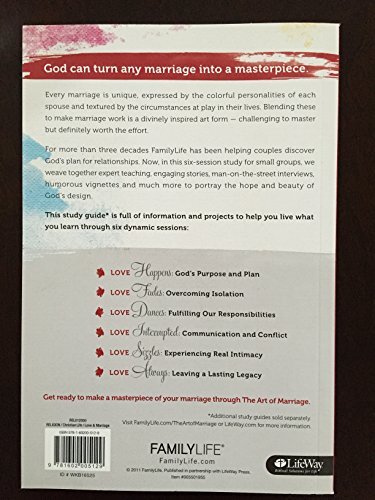 FamilyLife The Art of Marriage Small Group Study Guide – Relationship ...