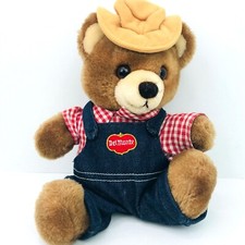 1985 Teddy Bear Vintage Del Monte Brawny Bear Dakin Plush Stuffed Animal