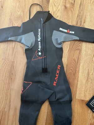 AQUA SPHERE Ironman Racer Triathlon Full Sleeve Wet Suit Size: XS