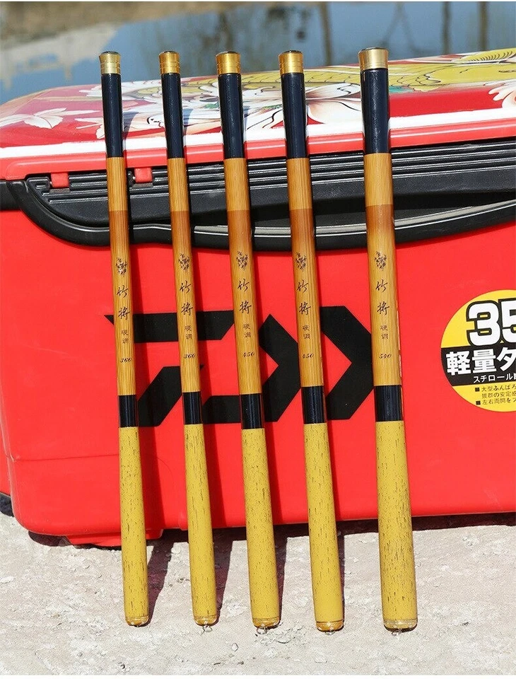 Ultralight Carbon Fiber Fishing Rod Hand Pole Lure Tackle Hard Travel Telescopic - Image 2 of 4