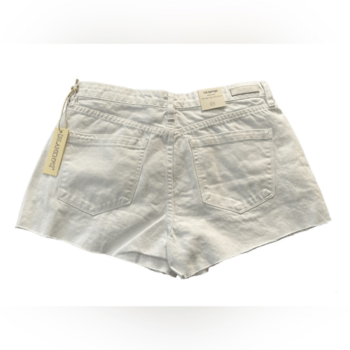 BlankNYC White Eyelet Embroidery Barrow Short SZ 27 Vintage High Rise Raw Hem - 第 2/6 張圖片