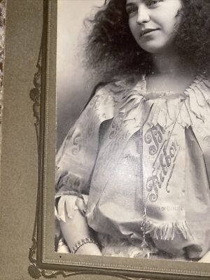 RARE 1800's Antique Gypsy Sexy Girl B30 | eBay