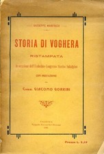 Storia di Voghera. Ristampata in occasione dell'Undecimo Congresso Storico Subal