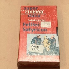 VHS VIDEOKASSETTE FELLINI SATYRICON