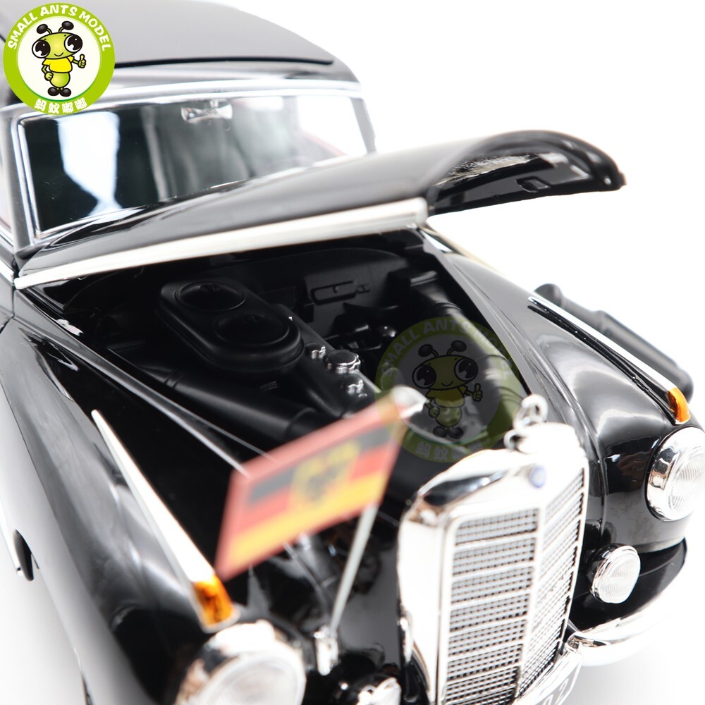 1/18 Benz 300 1955 W186 Konrad Adenauer NOREV 183707 Diecast 1/18 Benz 300 1955 W186 Konrad Adenauer NOREV 183707 Diecast