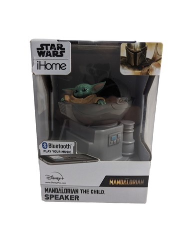 Enceinte Bluetooth Star Wars The Mandalorian The Child (Baby Yoda) - 24 Cm, Marque IHome, Neuve