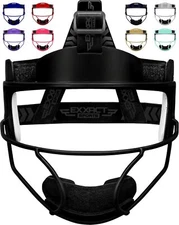 Exxact Sports Lightweight Softball Face Mask for Youth & Adult, Fielders Mask