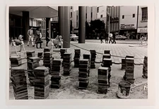 1983 Charlotte NC Independence Center Sidewalk Revco Piana Shops VTG Press Photo