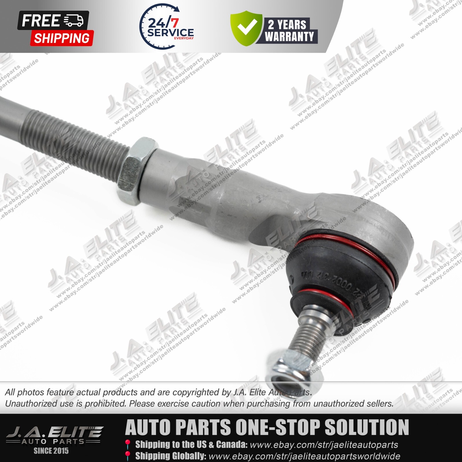 2pcs Front Inner & Outer Tie Rod End kit fits Maserati Quattroporte GT GC