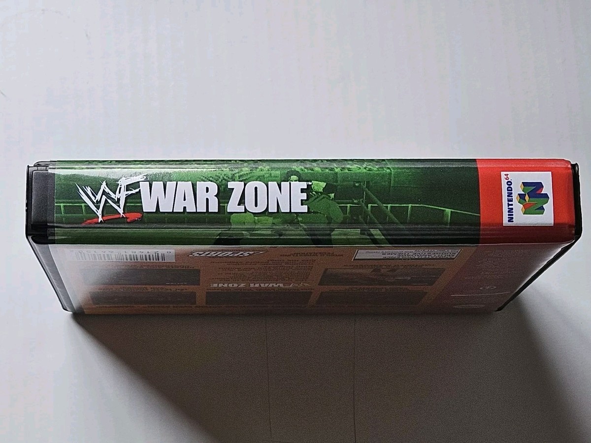 WWF War Zone WWE CASE ONLY Nintendo 64 N64 Box ANY 4+ 20