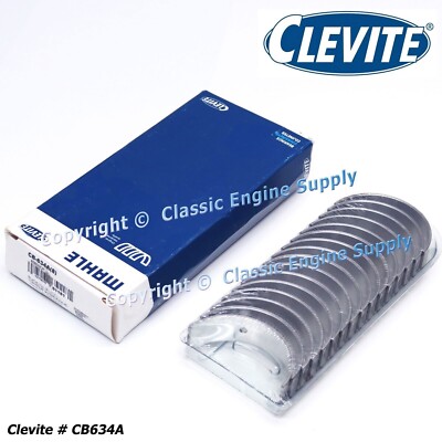 Clevite Standard Size Rod Bearing Set Fits Ford 302 289 260 255 221 V8 Engines