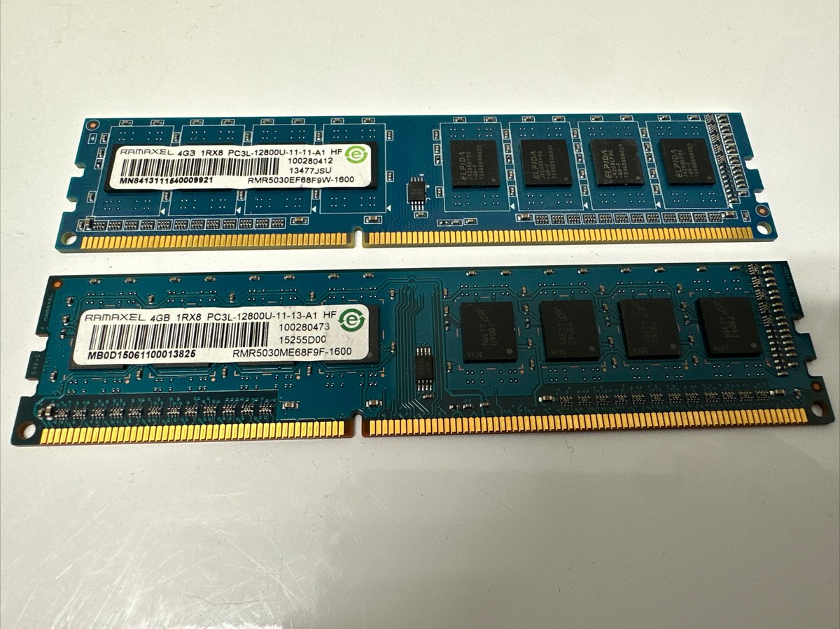 Pc3l 12800u 11 Ramaxel 4gb Hf Ramaxel 4GB DDR3 RAM PC3L-12800