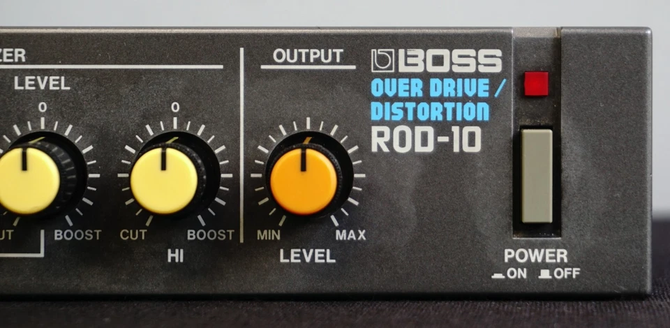 Boss ROD-10 80's Over Drive / Distortion Vintage Micro Rack - Effects Unit - Image 4 of 4