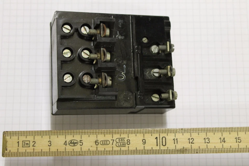 Relais thermisch Überstromrelais IR 1W TGL 29381 0,64-1,1 A #AS-C09 - Image 2 of 4