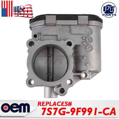 Throttle Body 7S7G-9F991-CA 1.6L 2011 2014 for 2011-2019 Ford Fiesta SE Sedan