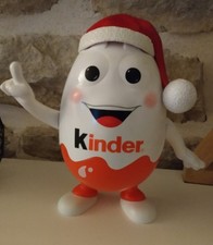Kinder Chocolat Tirelire Plastique Personnage Père Noël