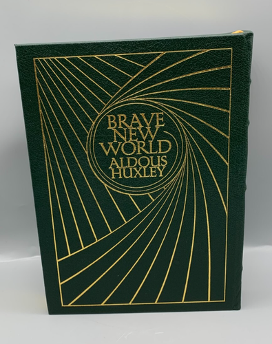 Easton Press Brave New World by Aldous Huxley Collector's Edition Leather Bound - Foto 6 di 15