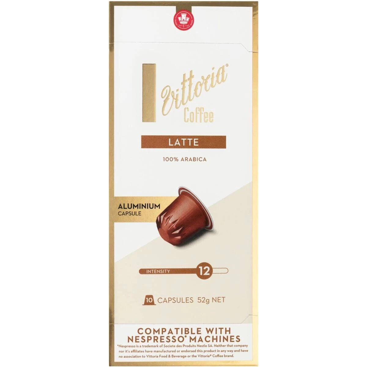 Vittoria Coffee Pods Espresso 20 Capsules Fits Nespresso Original Line