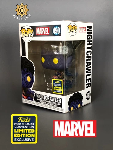 Funko Pop! Marvel Nightcrawler Sdcc 2020 Exclusive Xmen #490
