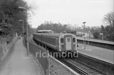 Preston Park Station EMU 3030 6.3.88 John Vaughan Negativ RN363