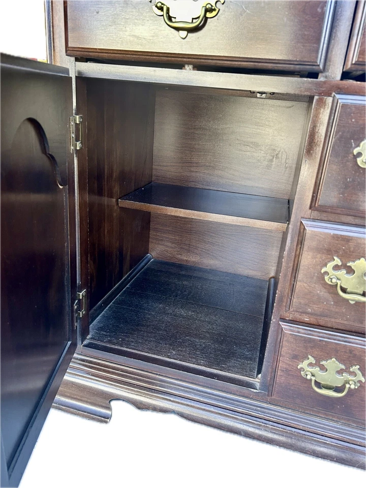 Kincaid "Cherry Mountain III" Lighted China Cabinet 60" W x 82" H x 19" D - Image 2 of 4