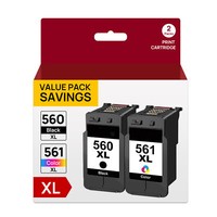 Xxl Patronen FüR Canon PG-560 CL-561XL Pixma Ts 5350 5352 5351 5353 Ts 7450 7451
