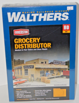 Walthers Cornerstone #933-3760 Grocery Distributor Building kit plastic NEW