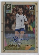 2023 Panini Donruss FIFA Women's World Cup Auto Georgia Stanway #210 Auto 02ka