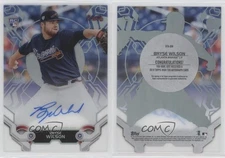 2019 Topps High Tek High Tek Auto Bryse Wilson #HTA-BW Rookie Auto RC