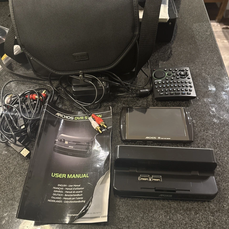 Archos Internet Tablet 5 32GB, Wi-Fi, 4.8in - Black 7501 And DVR Station - Image 2 of 4