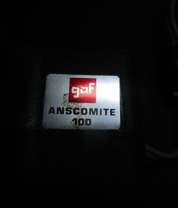Vintage gaf Anscomite Projector