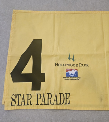 2003-04 Saddle Cloth/Towel, Millionaire Star Parade, Hollywood Park, Bayakoa?