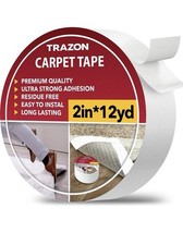 Carpet Tape Double Sided - Rug Tape Grippers for Hardwood Floors and Area Rugs