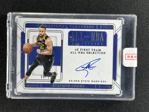 2024-25 Panini National Treasures Stephen Curry All-NBA Signatures Auto /15