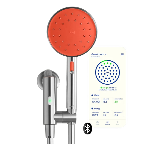 Hai Smart Showerhead (Persimmon - 2.5GPM)