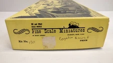 FSM Fine Scale Miniatures #130 Ezra Cooper's Garage Craftsman Kit HO 1/87