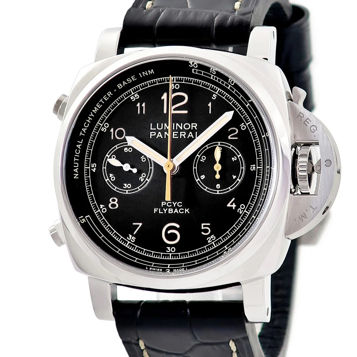 Panerai — Panerai Luminor PAM00653 Stainless Steel 44mm Black Dial Automatic 1950 #HDW268