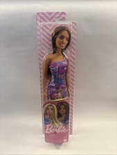 2021 Mattel Barbie Basics Teresa HGM57 Teresa Barbie Doll in Purple Dress Shoes