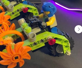 LEGO Power Miners: Stone Chopper (8956) COMPLETE! NO STICKER DECALS!