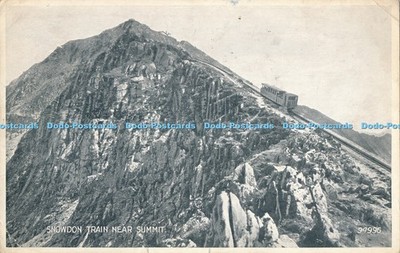 R006003 Snowdon Train near Summit Valentine Silveresque No 94996 1956