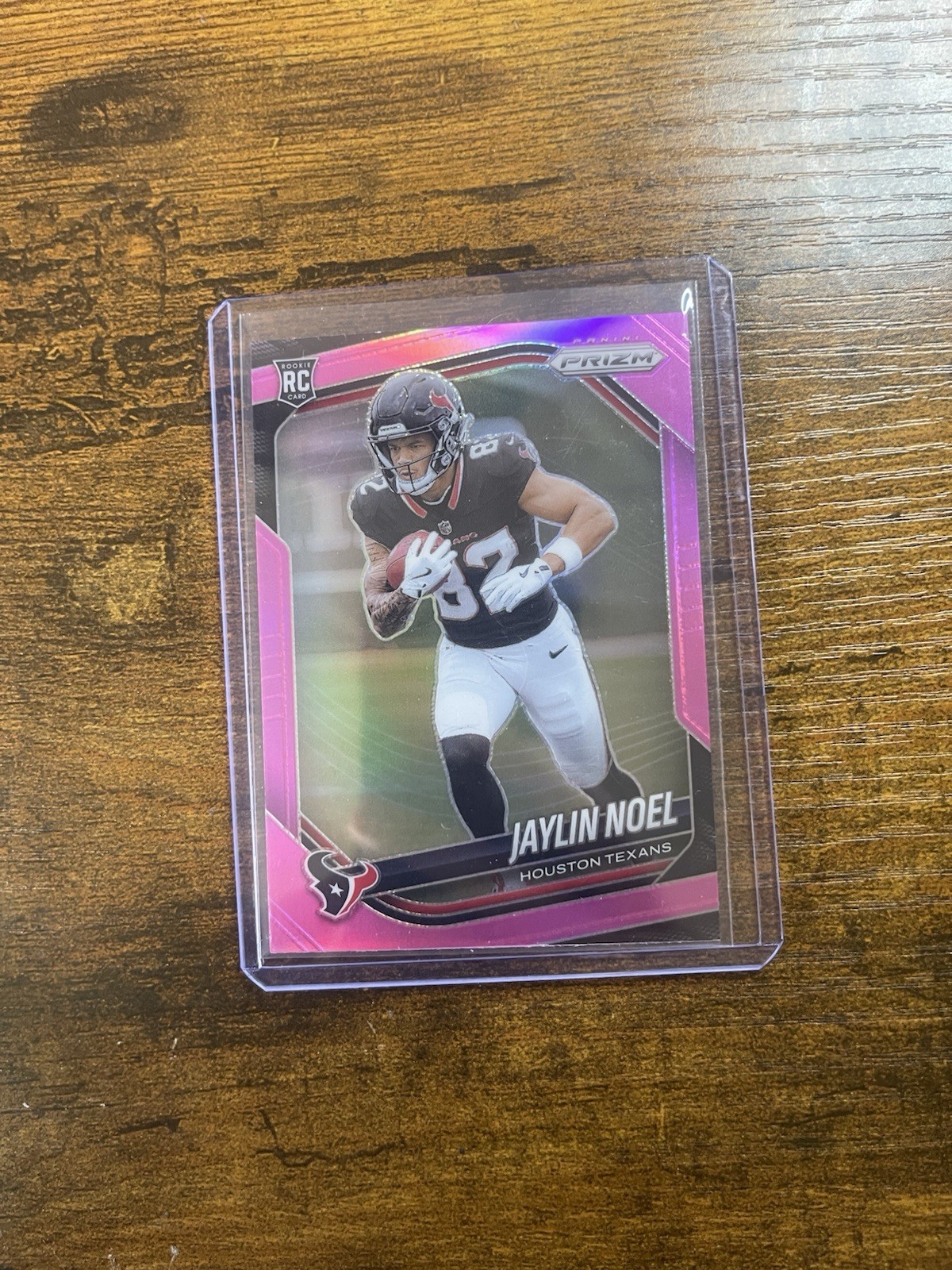 2025 Panini Prizm - Rookies Jaylin Noel #386 Pink Prizm (RC)