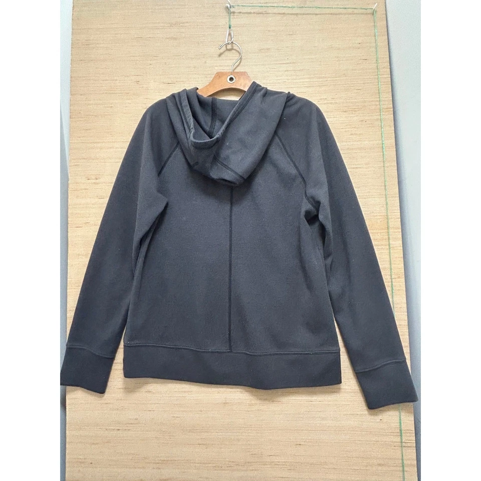 Sudadera pulóver con capucha polar negra L/G The North Face para mujer Foto 3 de 4