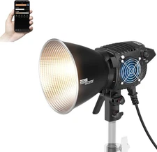 Zhiyun Molus B200 COB Video Light 200W Bi-Color 2700K-6500K APP Control Dimmable