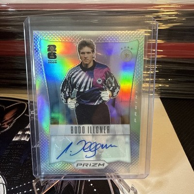 2026 Panini Prizm FIFA World Cup Bodo Illgner Silver Auto /199 #12-BI Germany