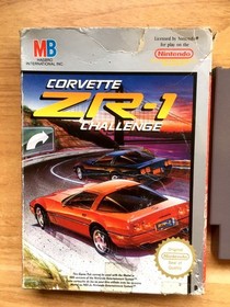 CORVETTE ZR-1 CHALLENGE EN BO&Icirc;TE SANS NOTICE NINTENDO NES PAL B FRA IN COMPLET
