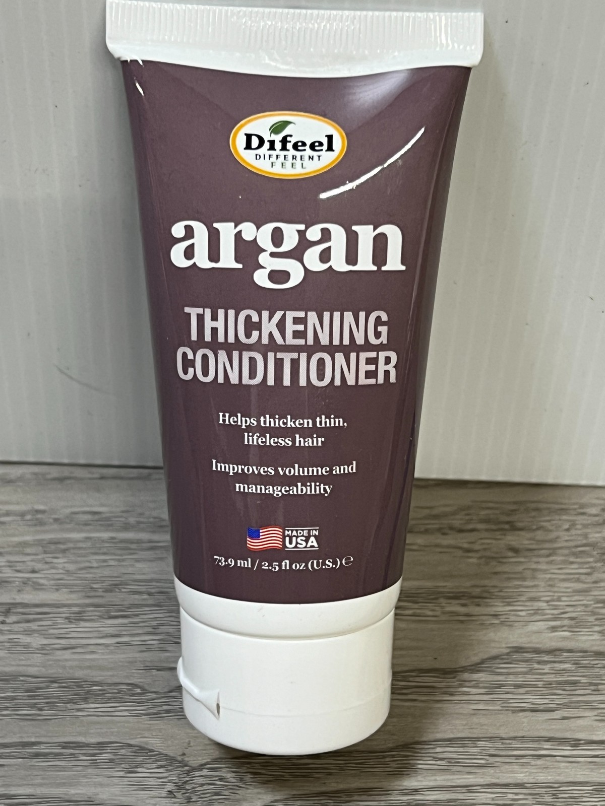 Difeel Argan Thickening Shampoo Conditioner 2.5 Oz ea LOT of 30 Hungary USA Made image 7