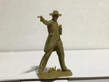 Plastic Platoon Western Cowboy With Colt Pistol Conte Marx Publius Hanomak