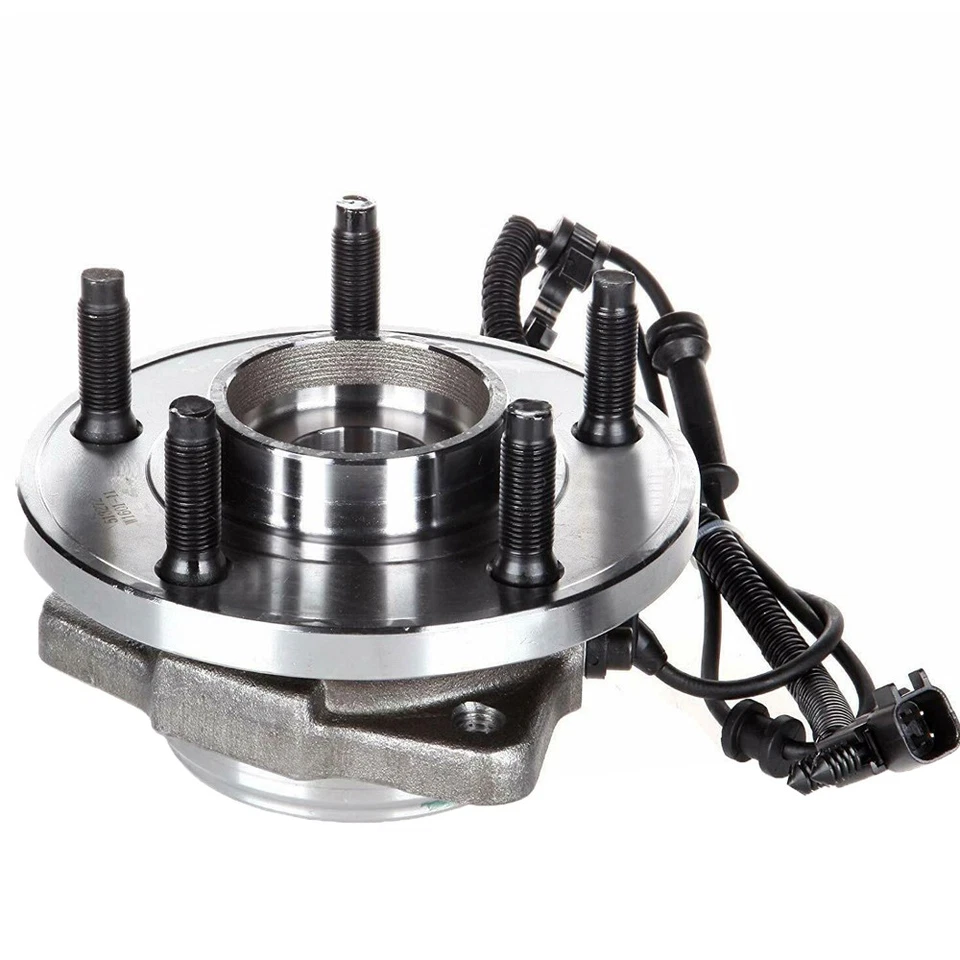 Par de cojinetes de cubo de rueda delantera MOOG para Jeep Wrangler 2007 2008 2009-2010 4x4 FL Foto 4 de 4